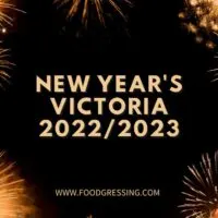 New Year's Eve Victoria 2022 | New Year's Day 2023