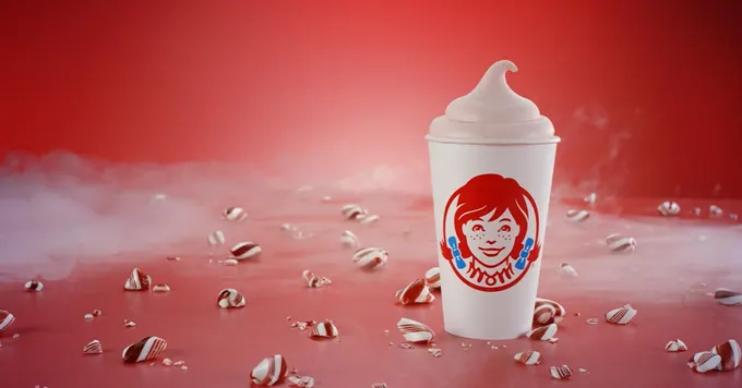 Iconic Wendy's Frosty Gets Holiday Glow Up with All-New Seasonal Peppermint Flavor