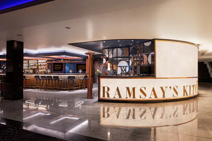 Harrah's Las Vegas Debuts Ramsay's Kitchen by Gordon Ramsay