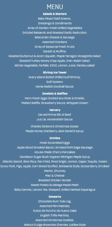Christmas in Milwaukee 2022: Dinner, Turkey To Go, Brunch, Restaurants