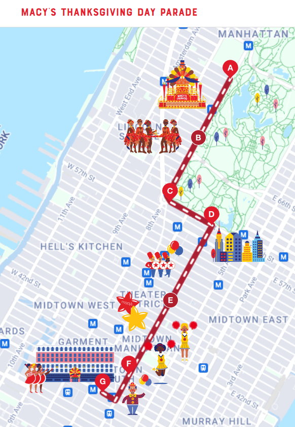 Macy's Thanksgiving Day Parade 2022 NYC Route, Lineup, Floats