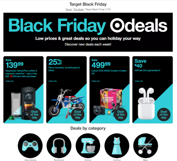 Target Black Friday 2022: Sale And Deals Highlights - Foodgressing