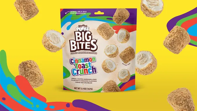 Stuffed Puffs Unveils Must-Have Nostalgic Collab with Cinnamon Toast Crunch