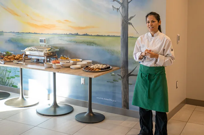 Gather at Winnipeg, Manitoba, Canada's newest hotel: Indigenous-owned Wyndham Garden Winnipeg Airport