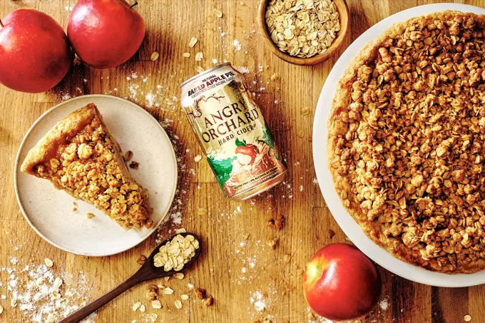 Angry Orchard Hard Cider x Four & Twenty Blackbirds Boozy Apple Pies