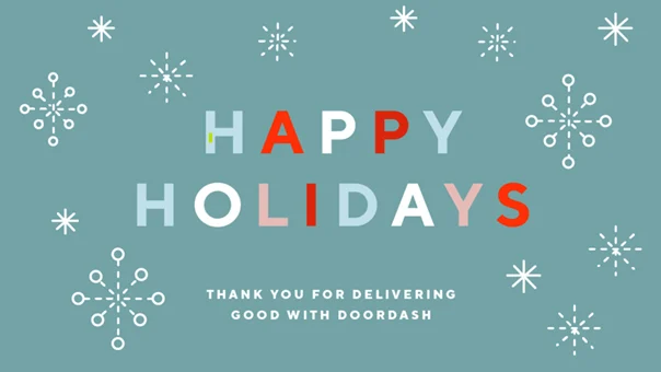 Forget the chimney, get your holiday gifts delivered to your doorstep with DoorDash