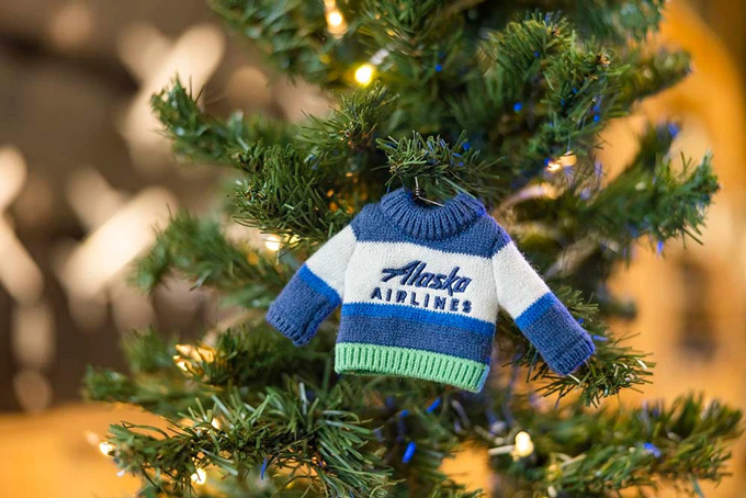 Alaska Airlines reveals 2022 holiday sweater & offers gift ideas for the globetrotter in your life