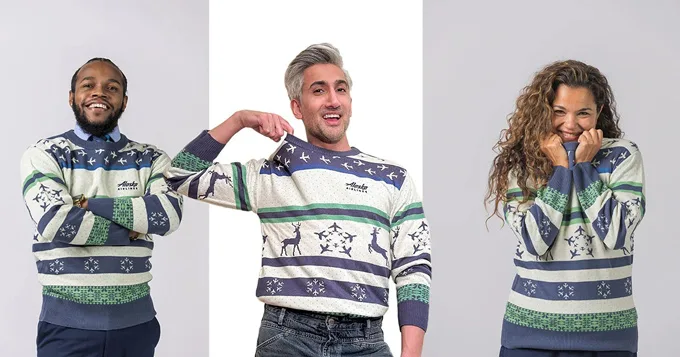 Alaska Airlines reveals 2022 holiday sweater & offers gift ideas for the globetrotter in your life