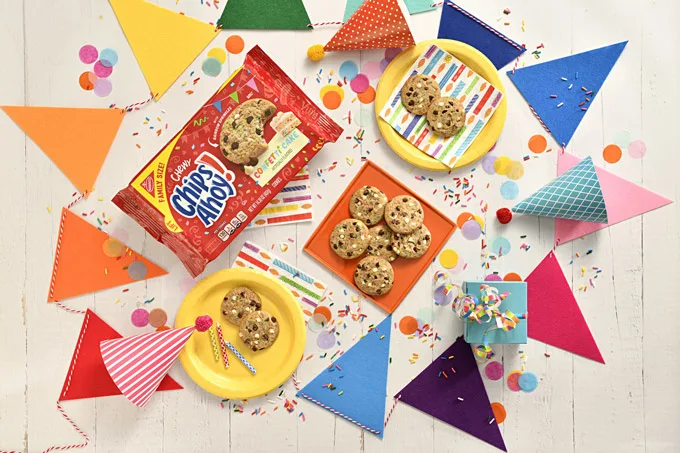 Chips Ahoy! Is Here For Happy In 2023 With New Confetti Cake-Flavored Cookies