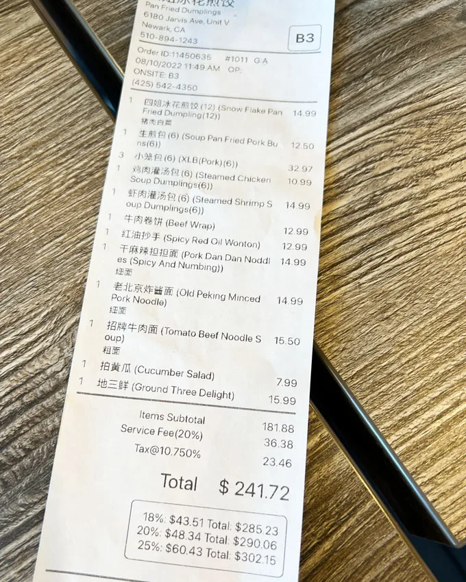 Pan Fried Dumplings Newark CA [Review] Foodgressing