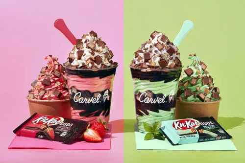 Carvel Introduces New Winter Treats Inspred By Kit Kat Duos
