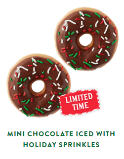 Krispy Kreme Christmas Doughnuts 2022 & Drinks, Holiday Boxes