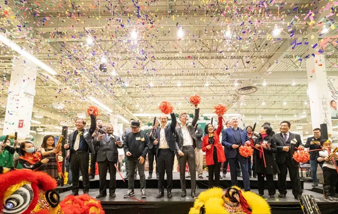 T&T Supermarket opened its first and largest store in Montreal