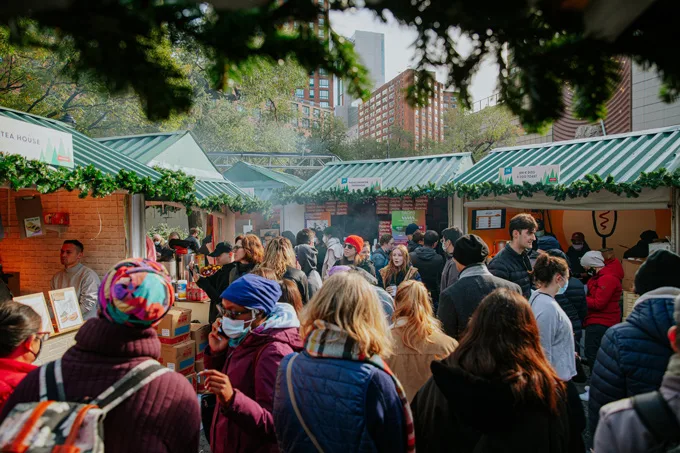 NYC Holiday Markets Foodie Guide 2022