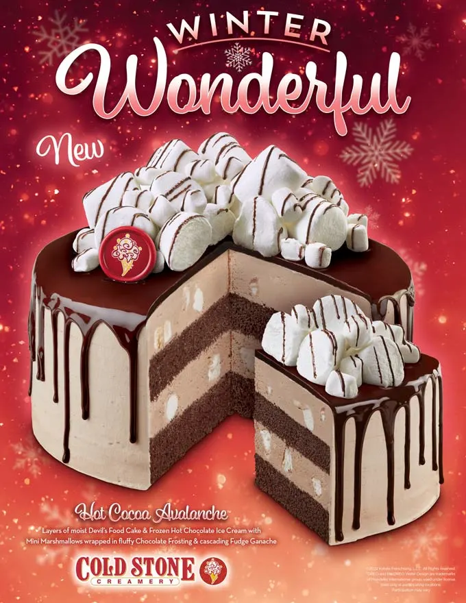Deck the Halls with Holiday-Inspired Treats at Cold Stone Creamery