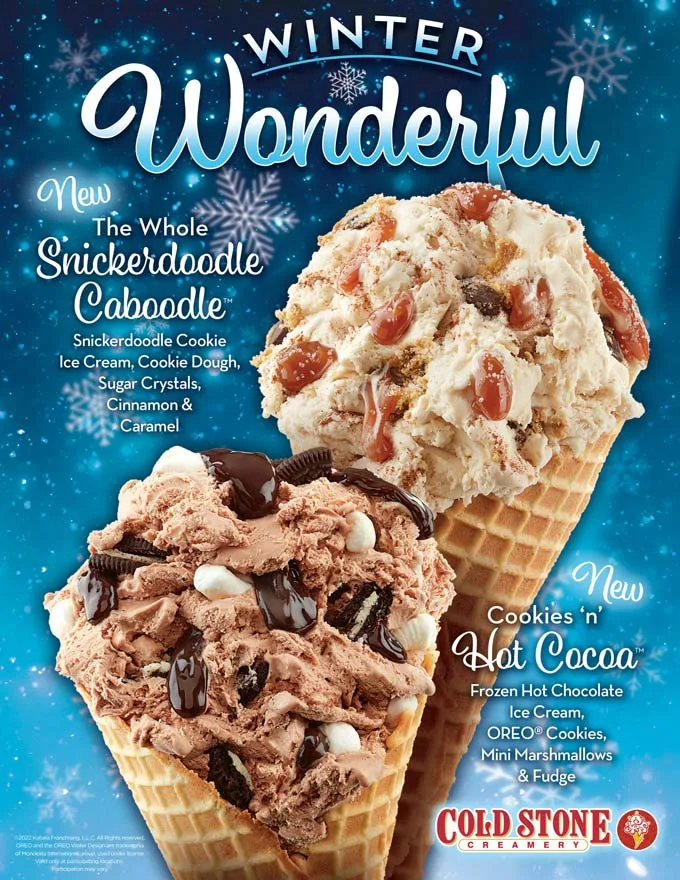 Deck the Halls with Holiday-Inspired Treats at Cold Stone Creamery