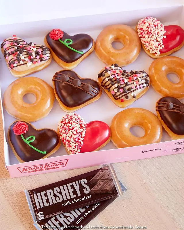 Krispy Kreme Valentine's Day 2023