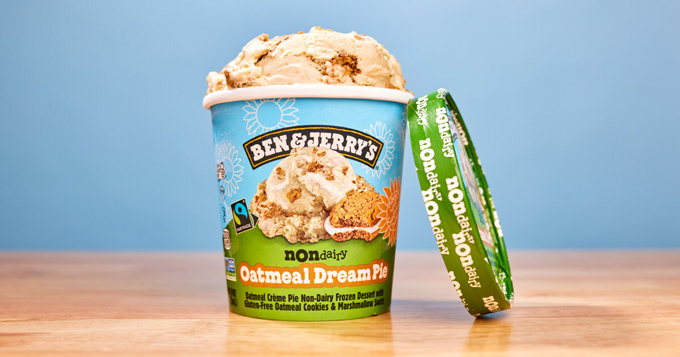 New Oatmeal Dream Pie Release Gives Ben & Jerry's Oatmeal Cookie Fans Reason to Celebrate