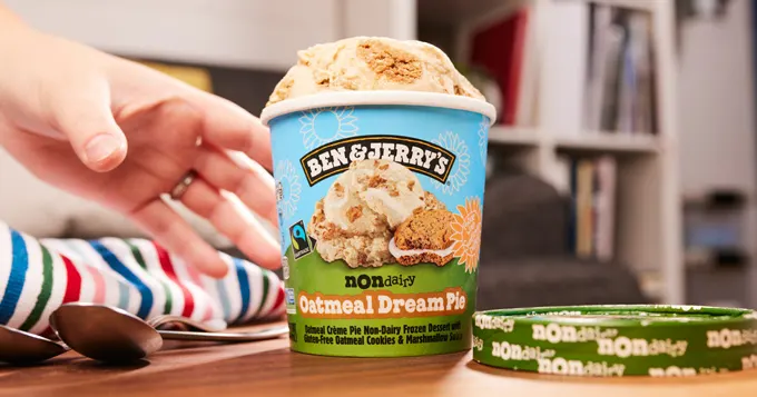 New Oatmeal Dream Pie Release Gives Ben & Jerry's Oatmeal Cookie Fans Reason to Celebrate