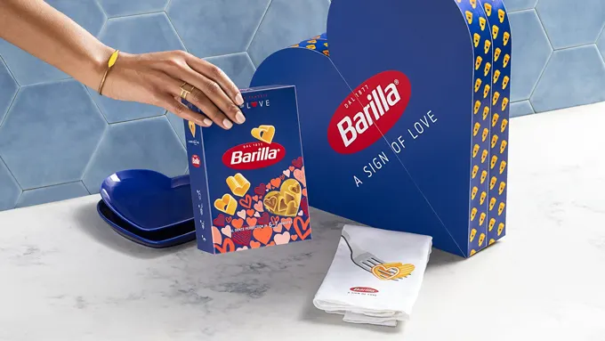 Barilla Celebrates the Season of Love with New Limited-Edition Barilla "Love" Pasta