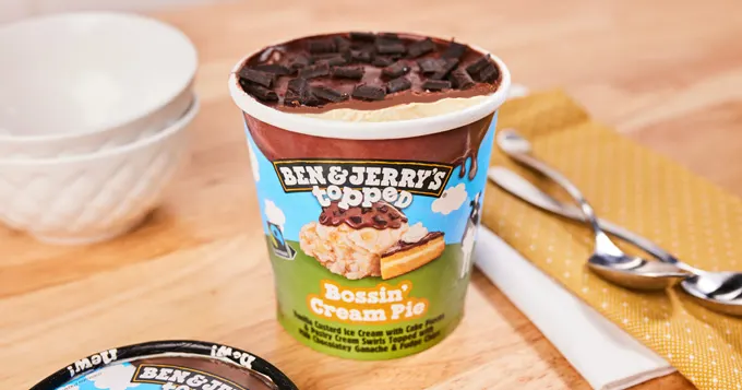 Ben & Jerry's New Dessert-Inspired, Ganache Topped Flavors Are Boss