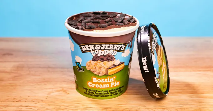 Ben & Jerry's New Dessert-Inspired, Ganache Topped Flavors Are Boss