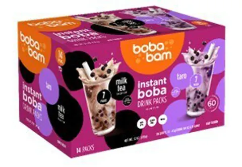 BobaBam Launches New Milk Tea and Taro Variety Pack