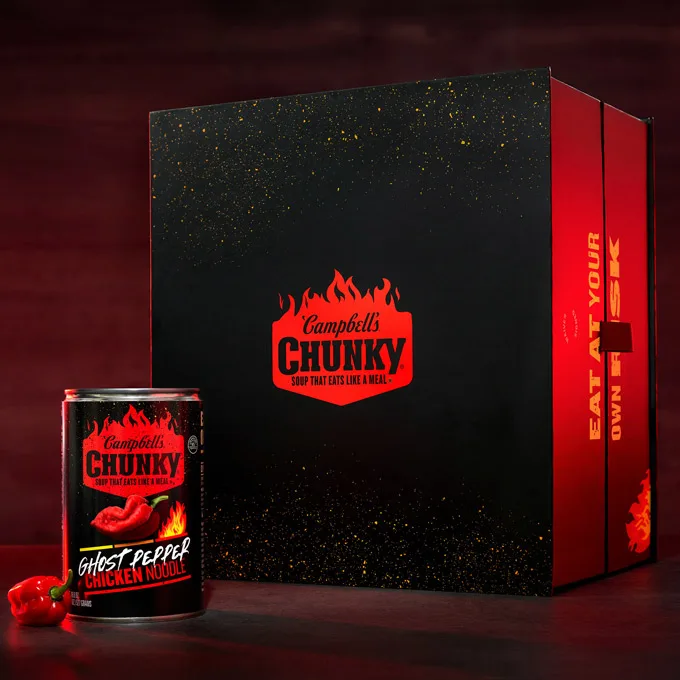 New Chunky Ghost Pepper Chicken Noodle Soup Is So Spicy You Need to Sign a Waiver to Try It