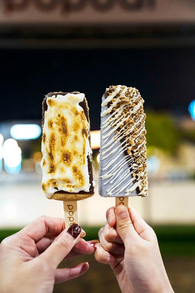 We had a fun time visiting Popbar Concord at The Veranda in Concord CA for some customizable, handcrafted gelatos on a stick.