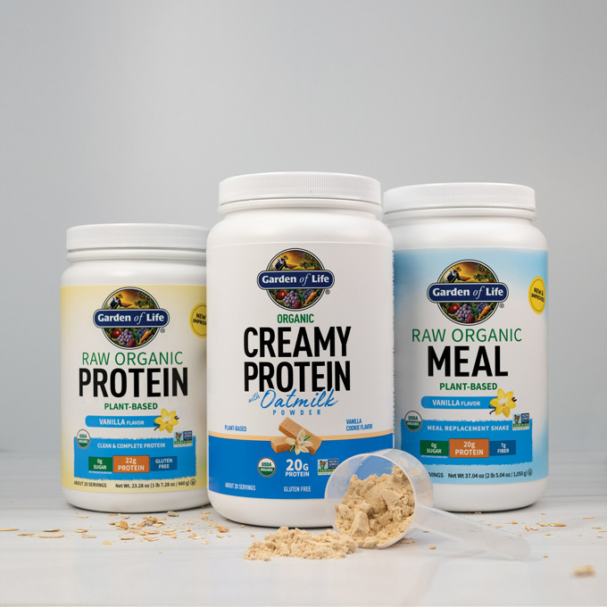 Garden of Life Organic Creamy Protein with Oatmilk *New*