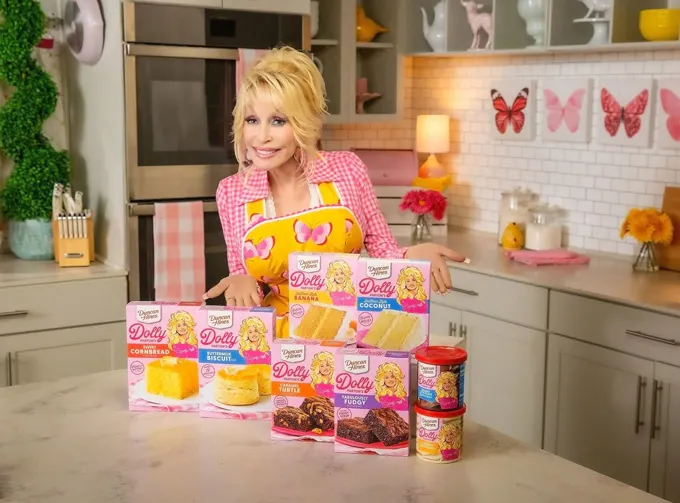 International Icon Dolly Parton Expands Lineup Of Her Popular Duncan Hines' Baking Mixes