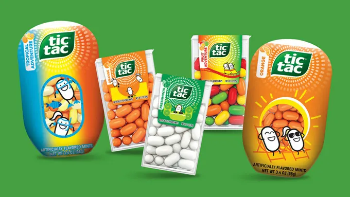 "Take A Ride on a Tic Tac" With New Vibrant Limited-Edition Packs