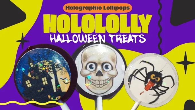 Get Ready to Eat the Stars - Holololly Launches Ultimate Stellar Eye Candy with New Line of Edible Holographic Lollipops