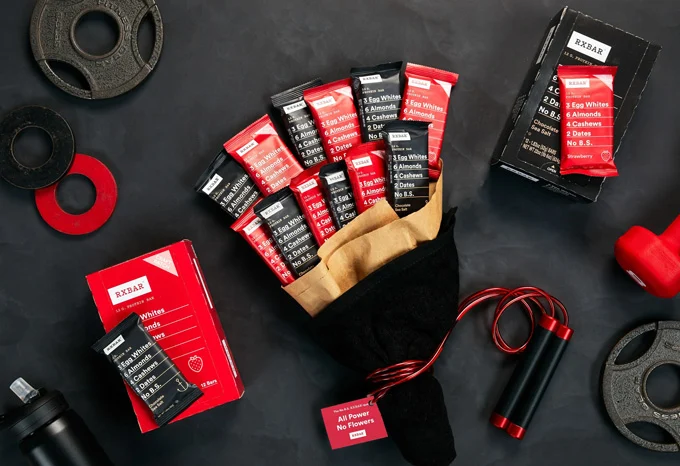 All Power, No Flowers: RXBAR Unveils No B.S. RXBAR-Quets For Valentine's Day