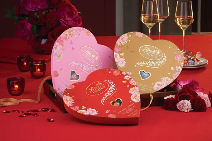 Indulge In Lindt Lindor Milk Chocolate Truffles and Limited-Edition Strawberries and CreamTruffles This Valentine's Day