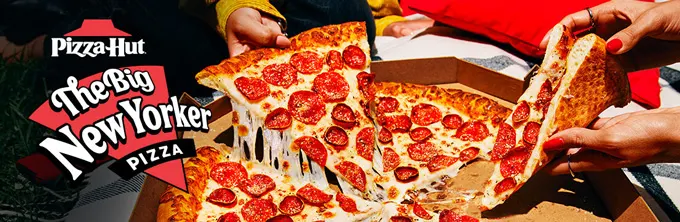 It's Back! Pizza Hut Announces the Return of 'The Big New Yorker,' An Iconic Fan-Favorite Pizza from the 1990s