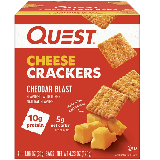 Quest Launches NEW Quest Cheese Crackers, A Protein-Forward Snack Made with Real Cheese