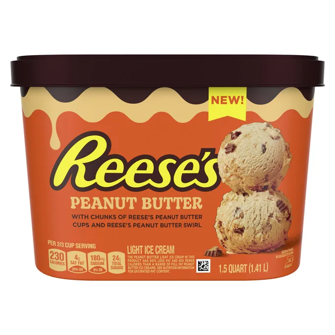 The new Reese's frozen treats line is the latest addition to Unilever Ice Cream's expanding portfolio and partnership with The Hershey Company. Candy lovers can also get their fix with a new line of Heath tubs and pints.

Pricing for new Reese's frozen dessert products is available upon request.

REESE'S trademark and trade dress and the Reese's Orange Color and Crown Design are used under license.