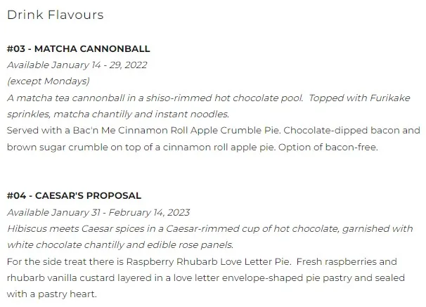 Hot Chocolate Festival Vancouver 2023: Participants, Dates, Flavours, Map