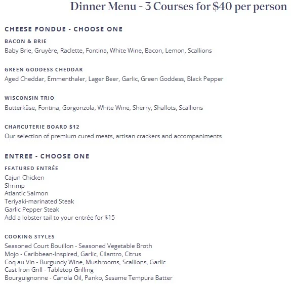 Restaurant Week South Carolina 2023 Menus, Dates