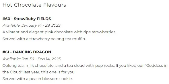 Hot Chocolate Festival Vancouver 2023: Participants, Dates, Flavours, Map