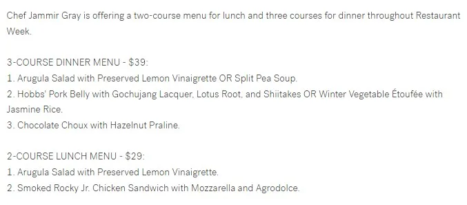Napa Valley Restaurant Week 2023: Dates, Highlights