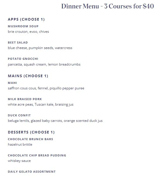 Restaurant Week South Carolina 2023