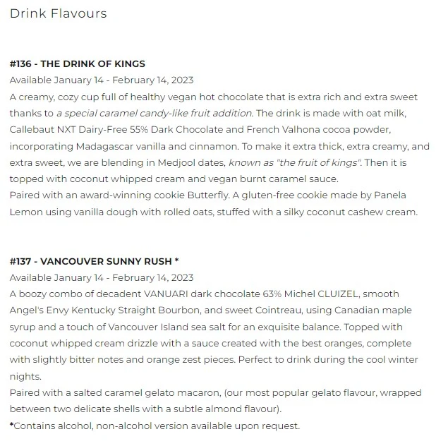 Hot Chocolate Festival Vancouver 2023: Participants, Dates, Flavours, Map