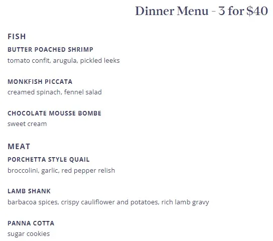 Restaurant Week South Carolina 2023