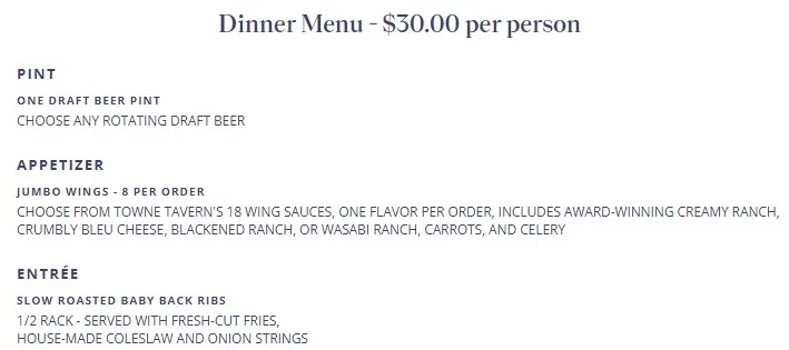 Restaurant Week South Carolina 2023