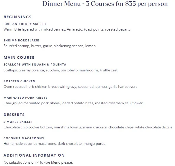 Restaurant Week South Carolina 2023