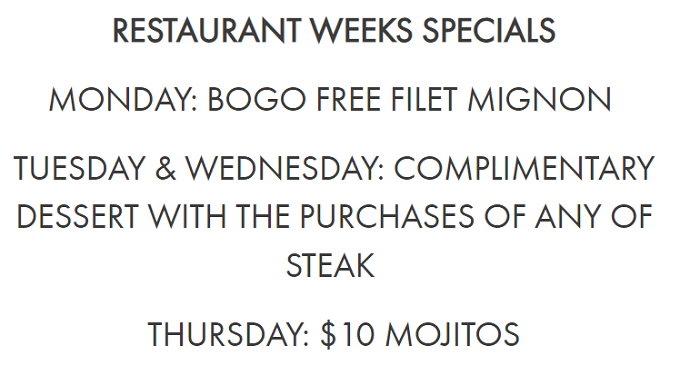 Providence Restaurant Weeks 2023 RI: Menus Highlights, Dates