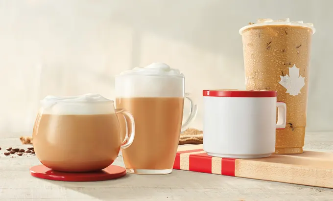 Tim Hortons $2 Classic Lattes, Cappuccinos, Americanos