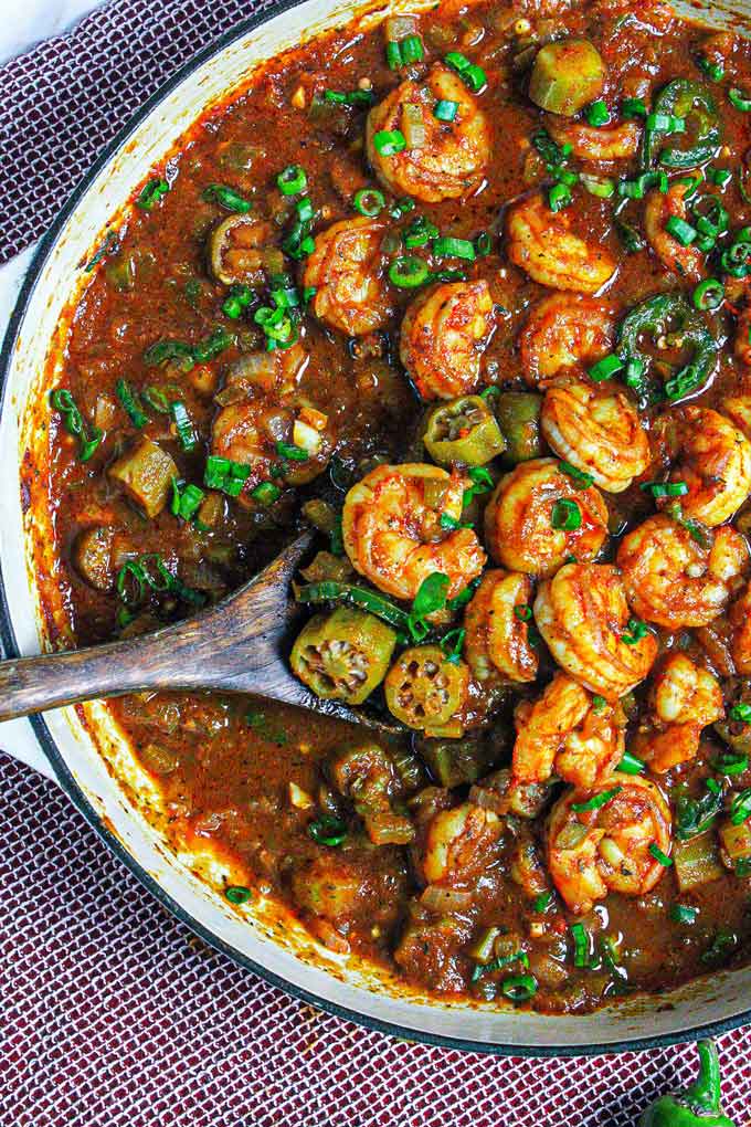 Creole Shrimp & Okra Stew